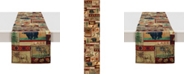 Laural Home Lodge Collage Table Runner - 13"x 72"